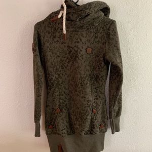 NAKETANO // Tunic Cowl Beck Hoodie